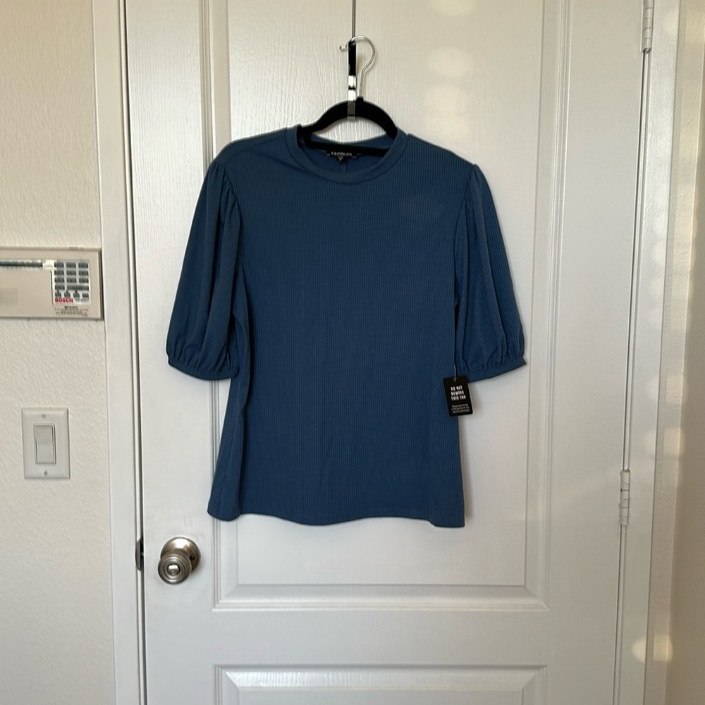 New Express Blue Blouse